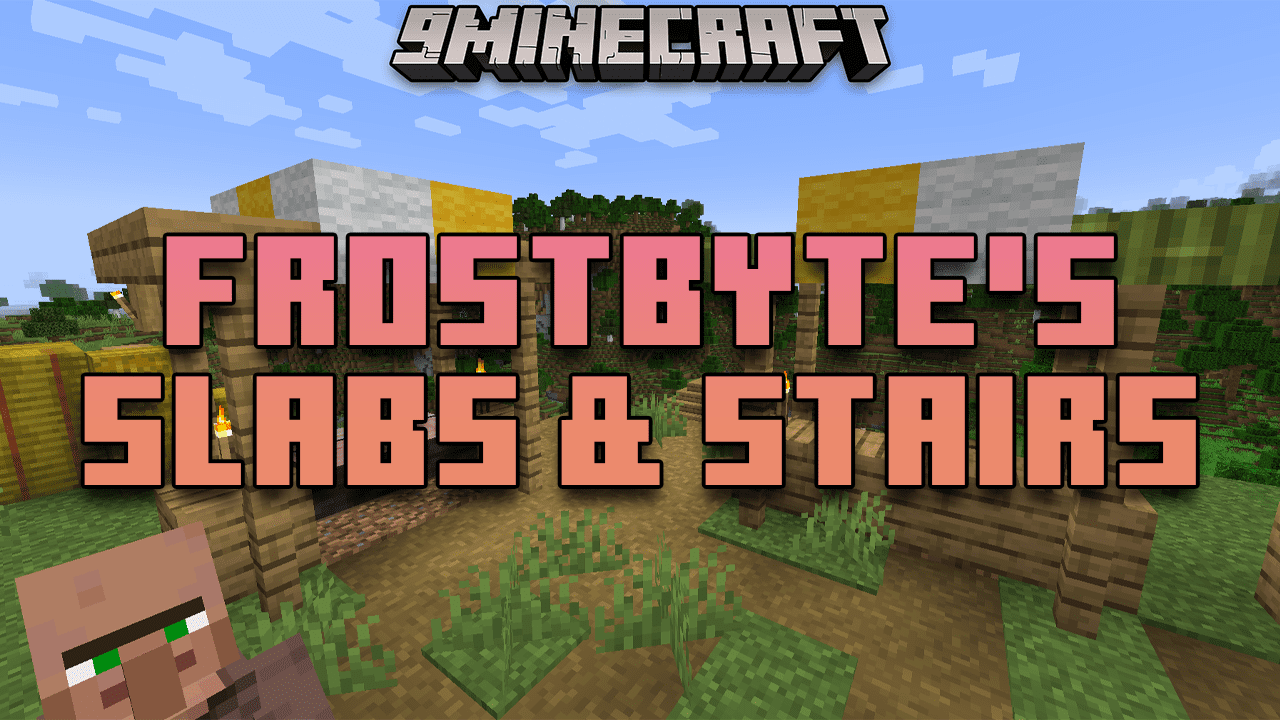 Frostbyte's Slabs & Stairs Mod (1.20.4, 1.19.4) - Architectural Versatility 1