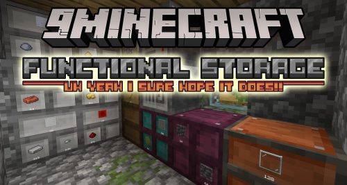 Functional Storage Mod (1.21.1, 1.20.1) – Alternative of Storage Drawers Thumbnail