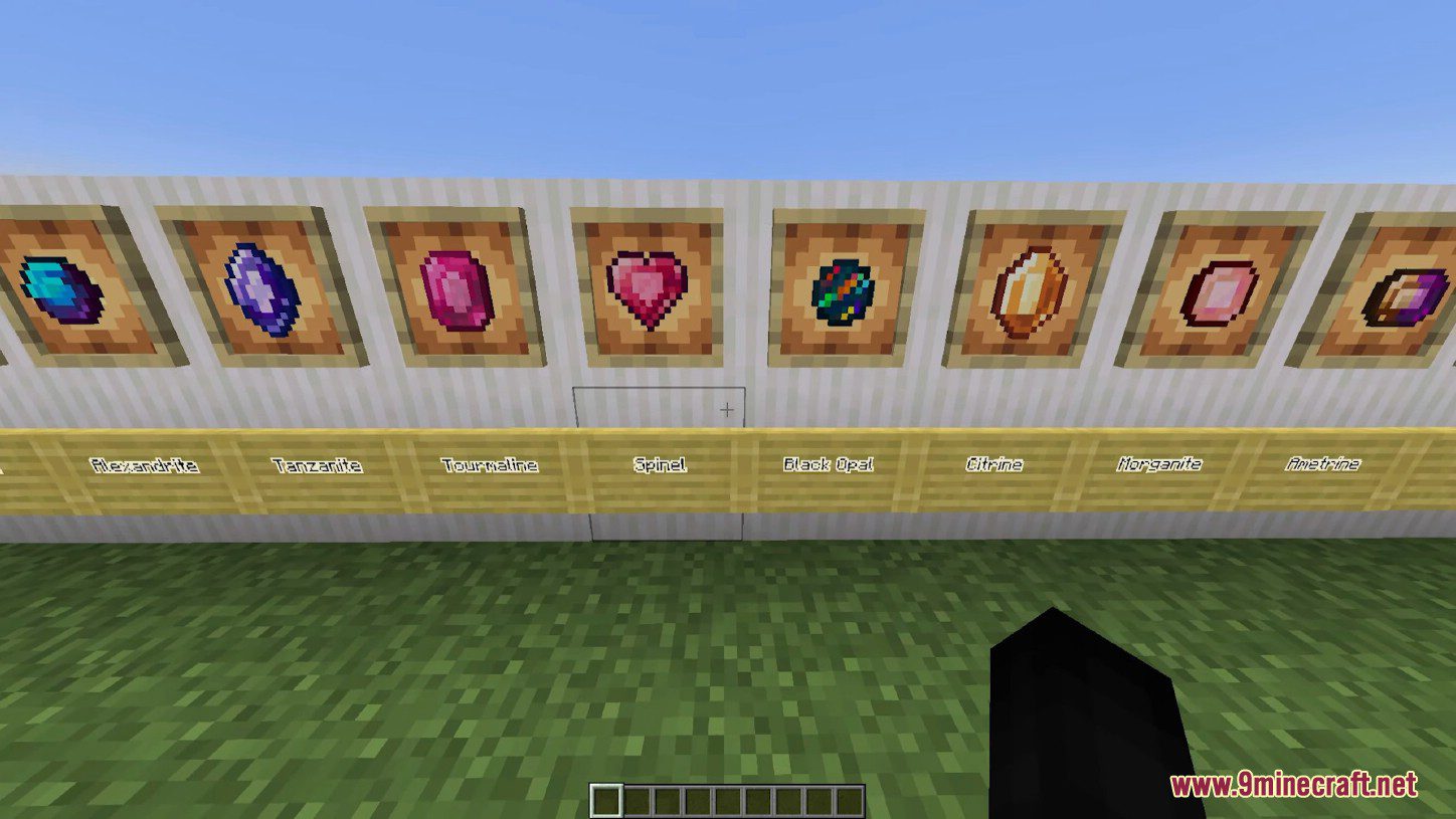 Gems & Jewels Mod (1.20.1, 1.19.2) - Treasures and Charms 3