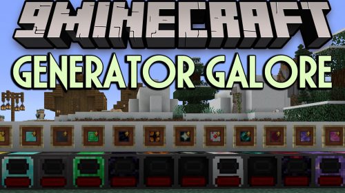 Generator Galore Mod (1.21.1, 1.20.1) – A Variety of Simple Generators Thumbnail