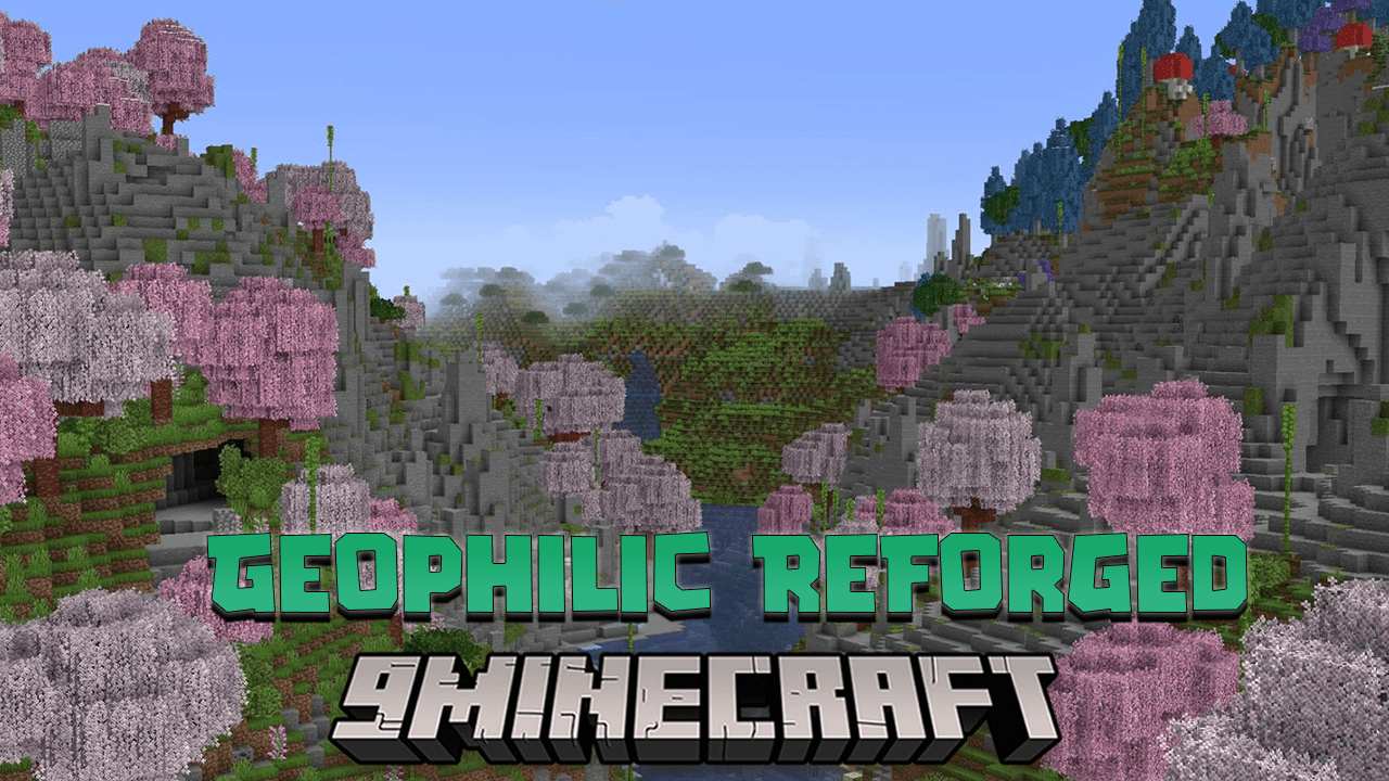 Geophilic Reforged Data Pack (1.20.6, 1.20.1) - Improves Vanilla Overworld Biomes 1