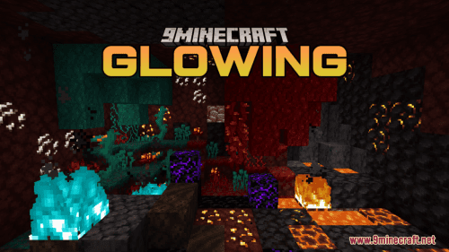 Glowing Resource Pack (1.21.1, 1.20.1) – Texture Pack Thumbnail