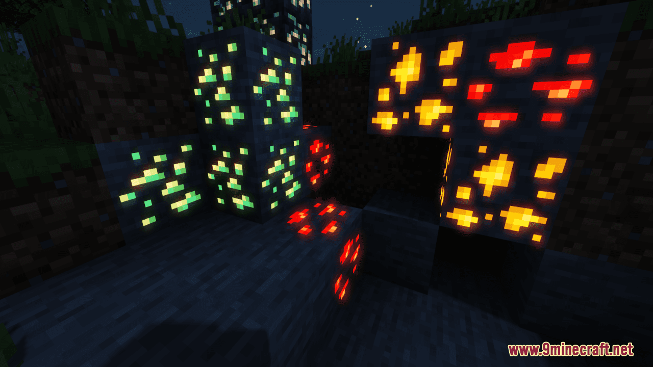 Glowing Resource Pack (1.21.1, 1.20.1) - Texture Pack 5