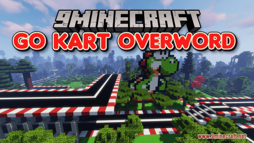 Go Kart Overword Map (1.20.4, 1.19.4) – Minecraft Kart Madness Thumbnail