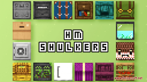 HM Shulkers Resource Pack (1.20.6, 1.20.1) – Texture Pack Thumbnail