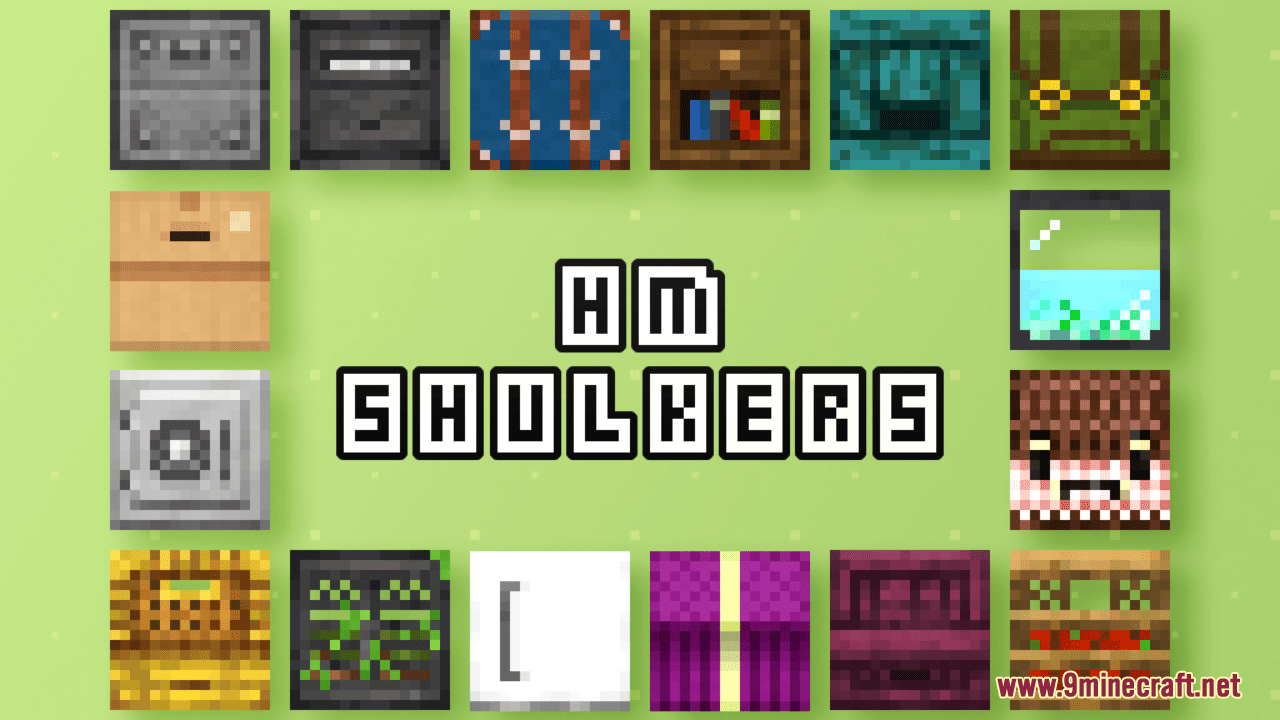 HM Shulkers Resource Pack (1.20.6, 1.20.1) - Texture Pack 1