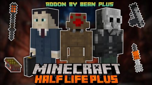 HalfLife Plus Addon (1.20, 1.19) – MCPE/Bedrock Mod Thumbnail