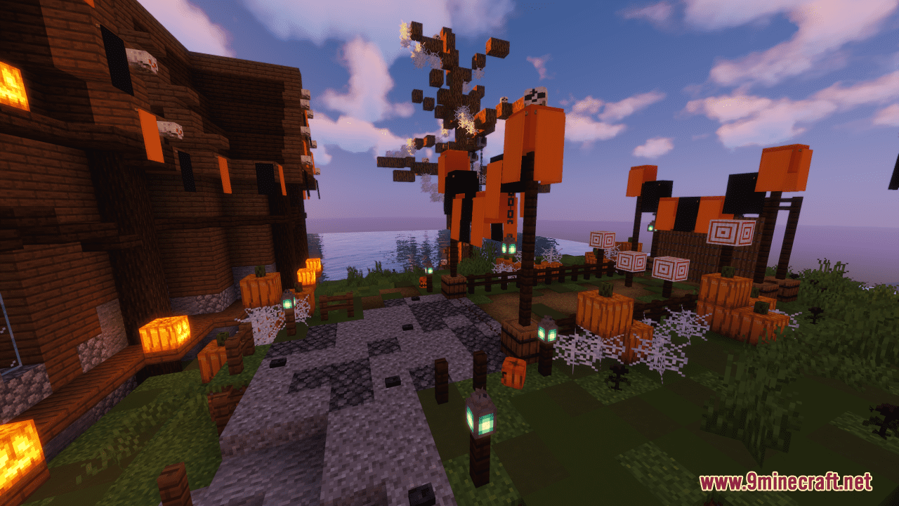 Halloween Spawn Town Map (1.20.4, 1.19.4) - Spooky Exploration 11