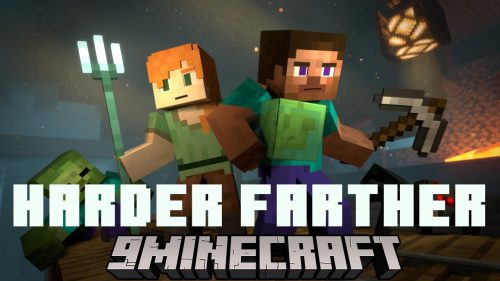 Harder Farther Mod (1.20.2, 1.19.4) – Make Game Harder Over Time Thumbnail