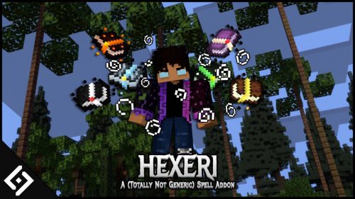 Hexerei Spell Addon (1.20, 1.19) – MCPE/Bedrock Mod Thumbnail