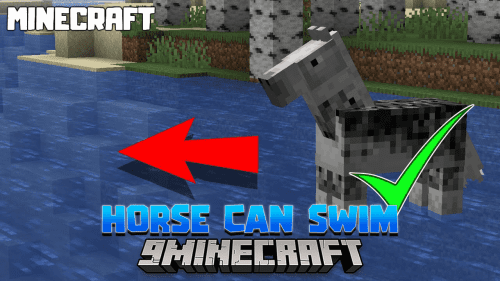 Horses Can Swim Data Pack (1.20.2, 1.19.4) – Let Your Horses Make a Splash! Thumbnail