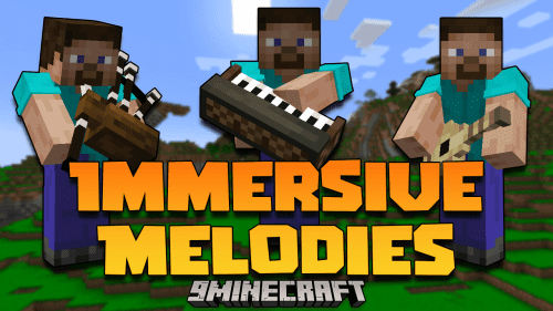 Immersive Melodies Mod (1.20.1, 1.19.4) – A Symphony Of Sounds In The Overworld Thumbnail