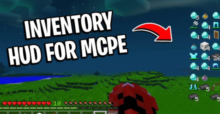 Inventory HUD Texture Pack (1.20, 1.19) - MCPE/Bedrock 1