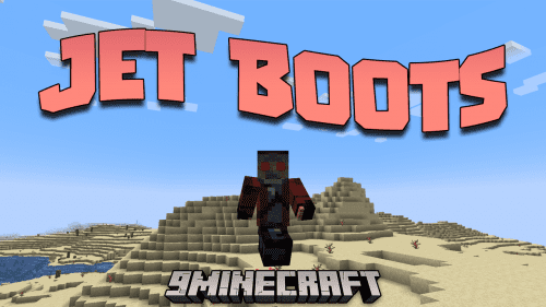 Jet Boots Mod (1.20.1, 1.19.2) – Soar Beyond The Skies!!! Thumbnail