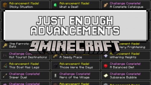 Just Enough Advancements Mod (1.20.1, 1.19.2) – An Addon for JEI Thumbnail