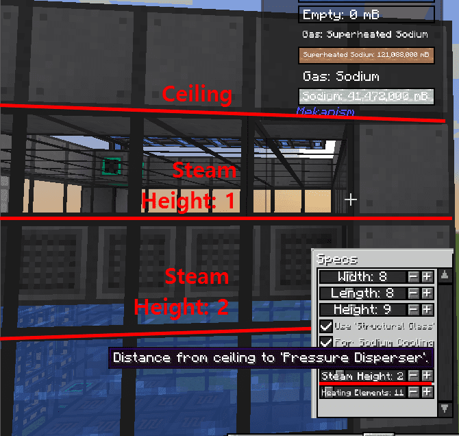 Just Enough Mekanism Multiblocks Mod (1.20.4, 1.19.2) - JEI Page for Calculating Cost 7