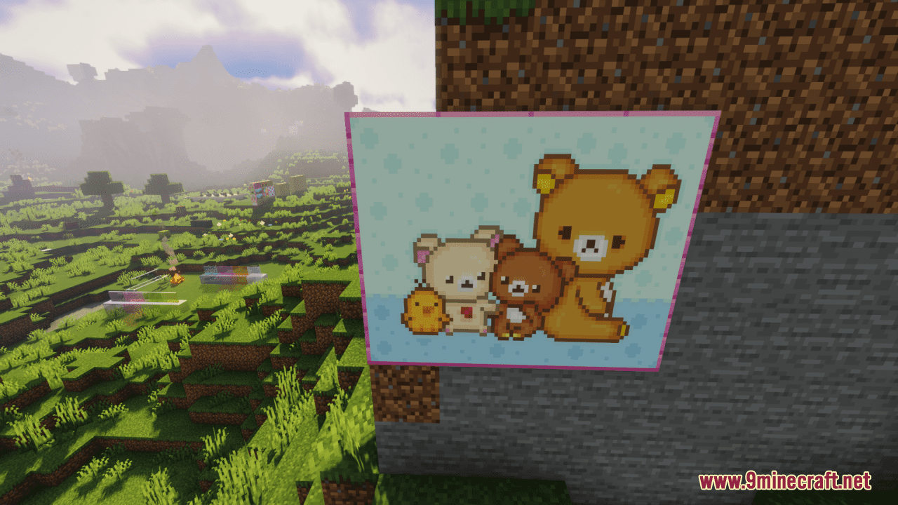 Kawaii World Paintings Resource Pack (1.20.6, 1.20.1) - Texture Pack 12