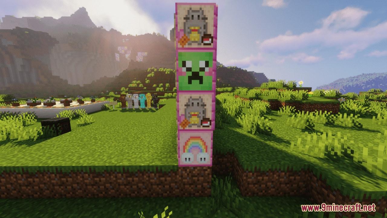 Kawaii World Paintings Resource Pack (1.20.6, 1.20.1) - Texture Pack 13