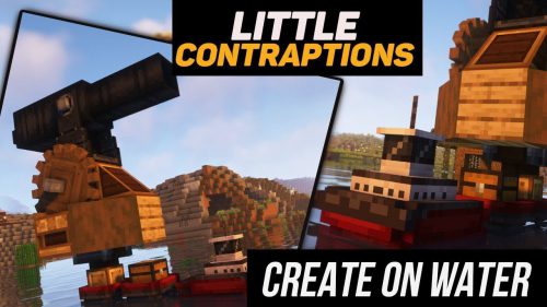 Little Contraptions Mod (1.20.1, 1.19.2) – Little Logistics Expansion for Create Contraptions Thumbnail