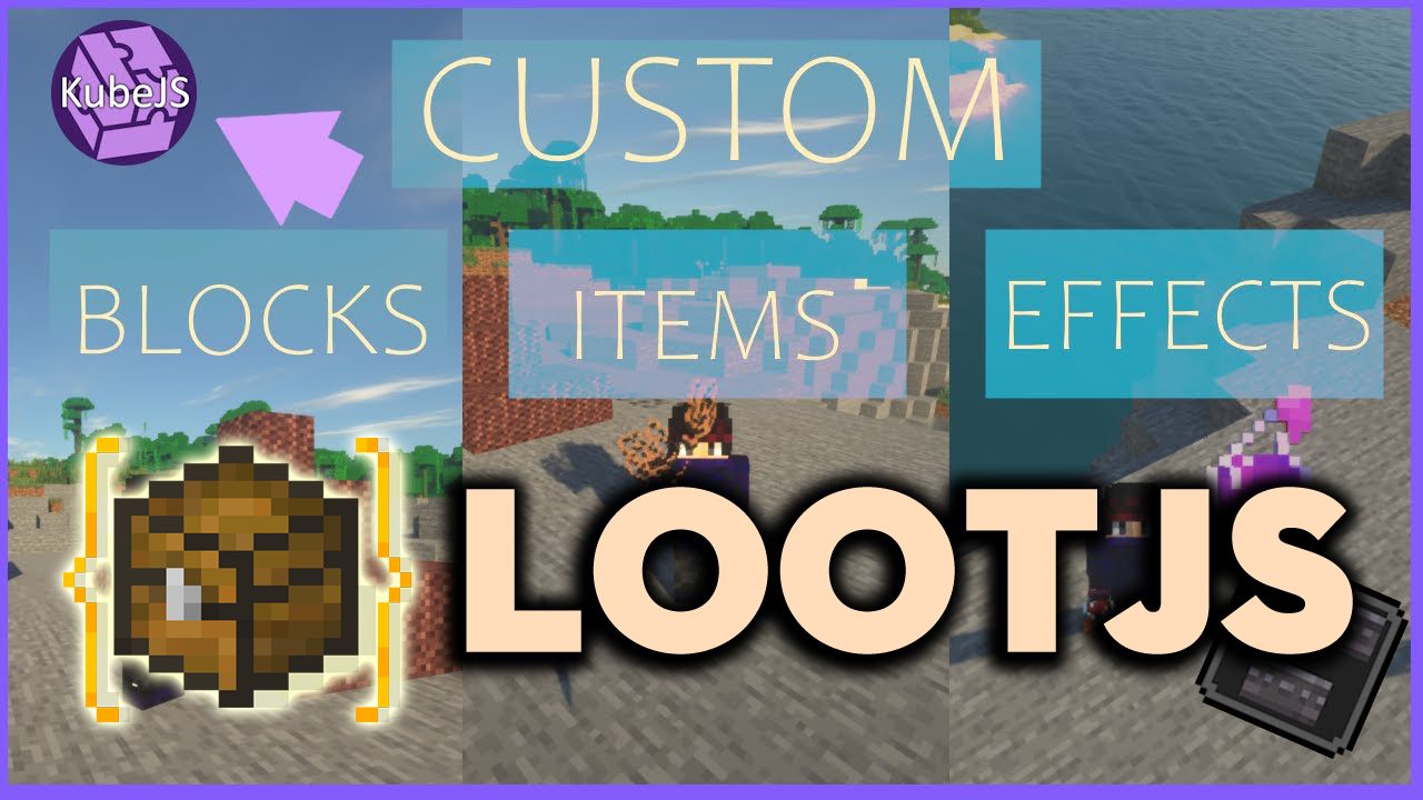 LootJS Mod (1.21.1, 1.20.1) - KubeJS Addon 1