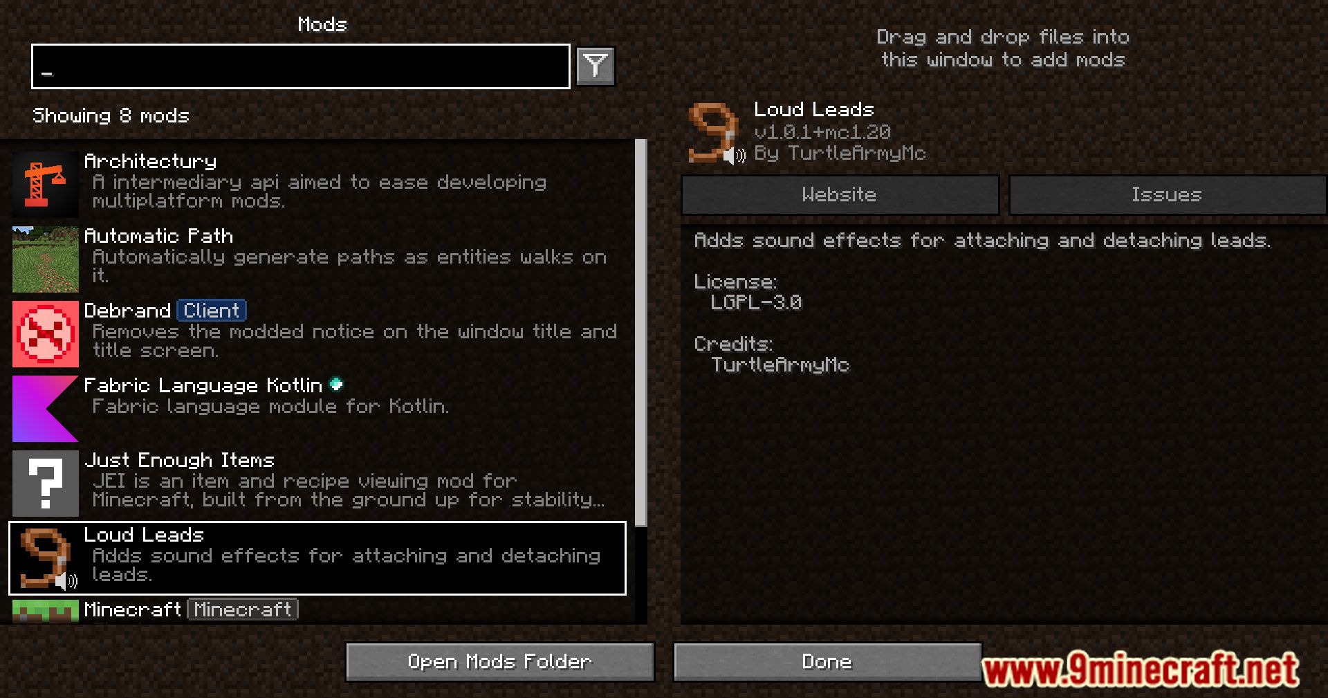 Loud Leads Mod (1.20.1, 1.19.4) - Enhanced Audio Experience 2