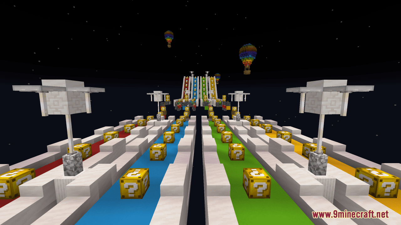 Lucky Blocks Race Map (1.20.4, 1.19.4) - Lucky Block Frenzy 4