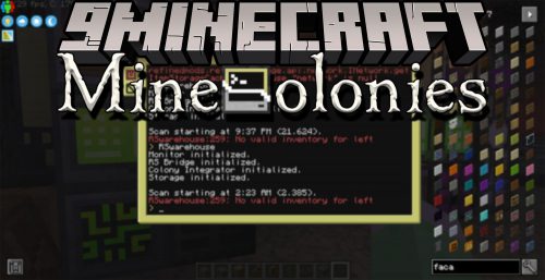 MineColonies for ComputerCraft Mod (1.20.1, 1.19.4) – Colony4ComputerCraft Mod Thumbnail