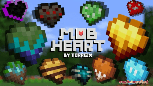 Mob Heart Resource Pack (1.20.6, 1.20.1) – Texture Pack Thumbnail