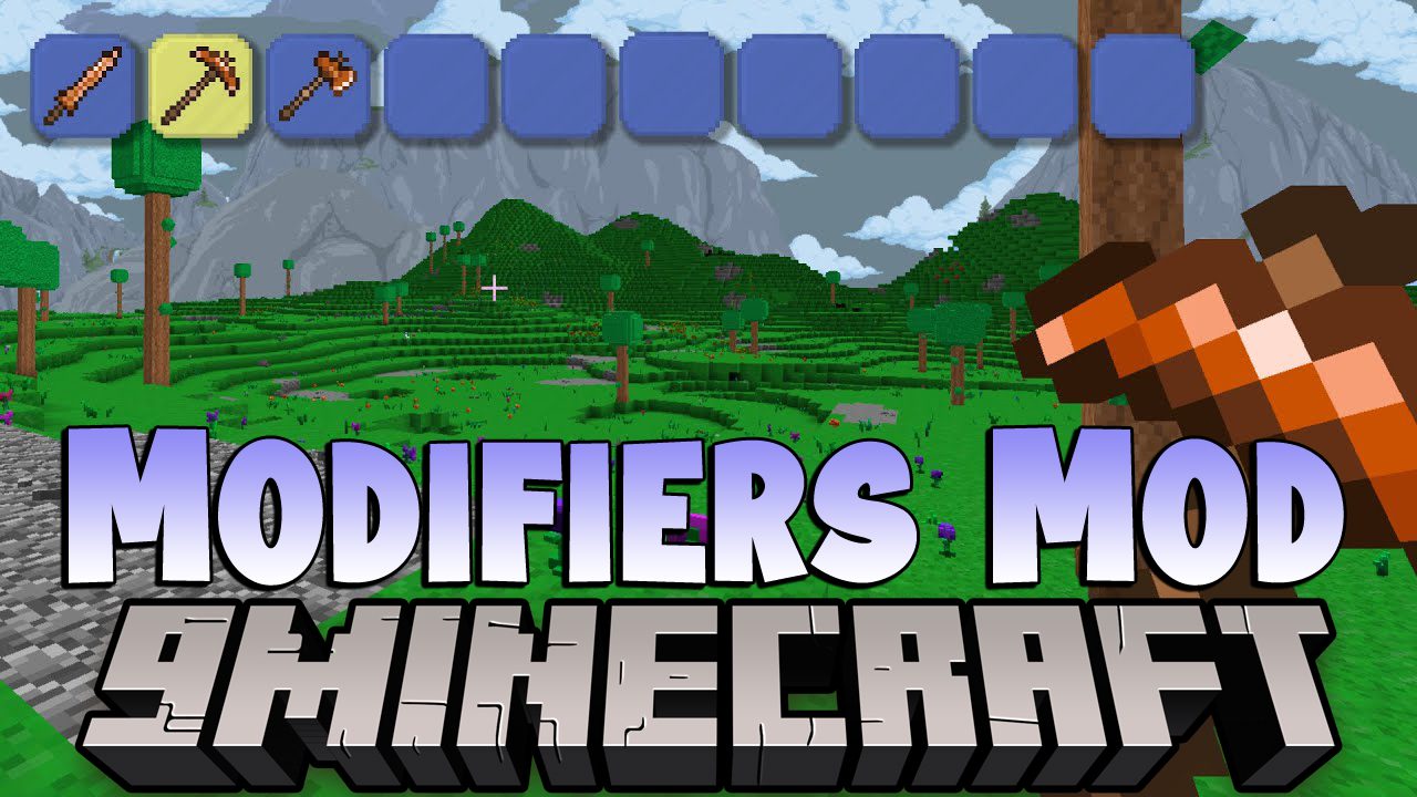 Modifiers Mod (1.20.1, 1.16.5) - Terraria-Style Modifiers to Equipment 1