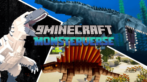 Monsterverse Data Pack (1.20.2, 1.19.4) – Unleash the Epochs of Minecraft! Thumbnail