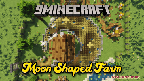 Moon Shaped Farm Map (1.20.2, 1.19.4) – Lunar Harvest Thumbnail