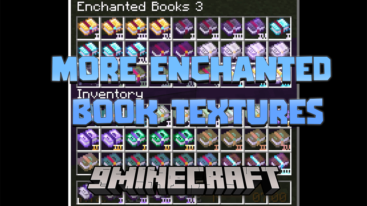 More Enchanted Book Textures Data Pack(1.20.2, 1.19.4) - Enchanted Odyssey! 1