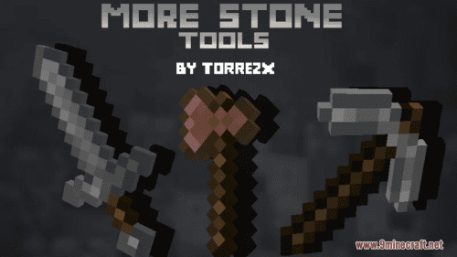 More Stone Tools Resource Pack (1.20.6, 1.20.1) – Texture Pack Thumbnail