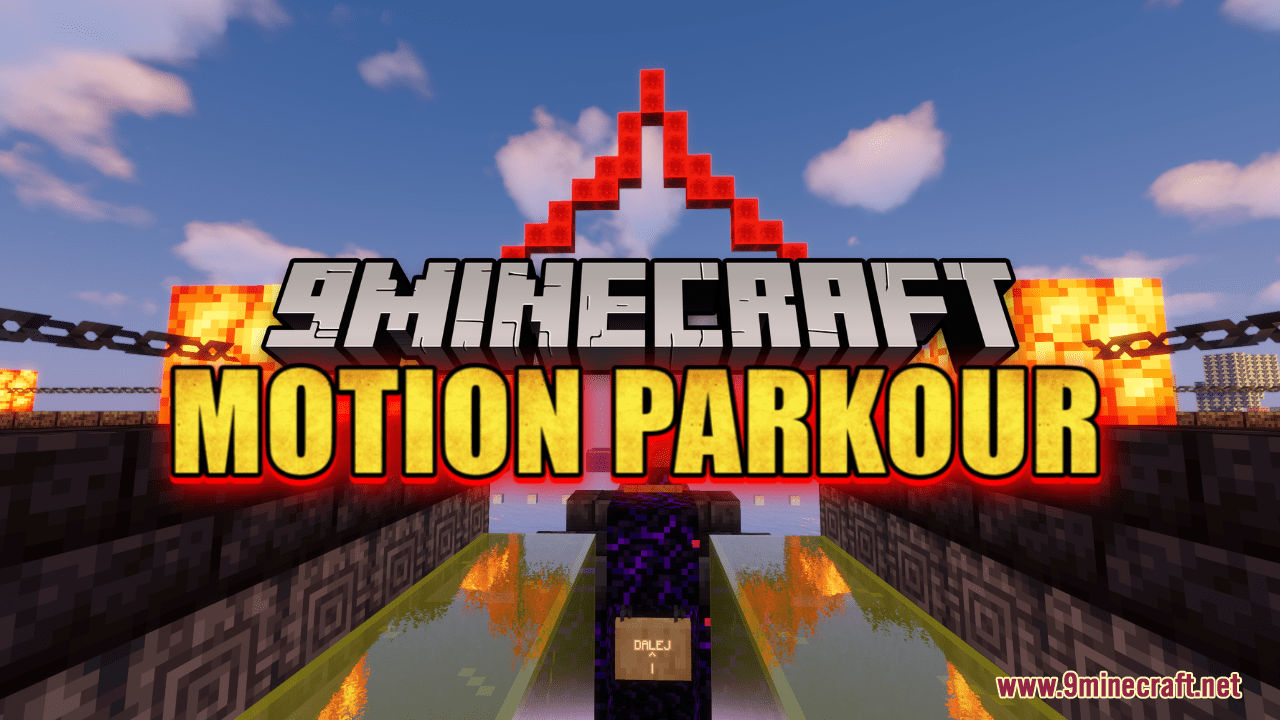 Motion Parkour Map (1.20.4, 1.19.4) - Keep On Moving! 1