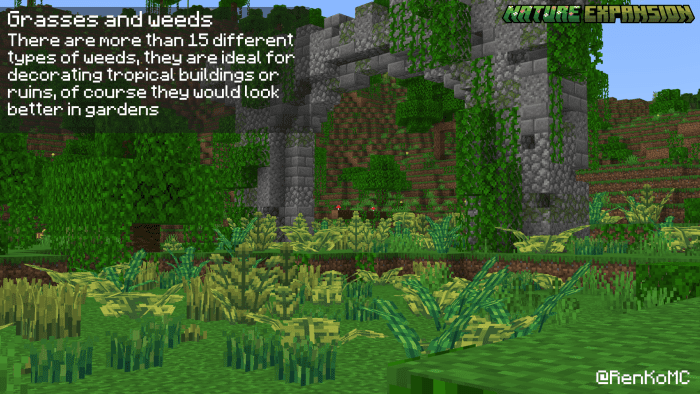 Nature Expansion Texture Pack (1.20, 1.19) - MCPE/Bedrock 6