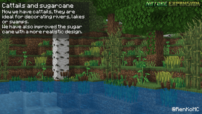 Nature Expansion Texture Pack (1.20, 1.19) - MCPE/Bedrock 7