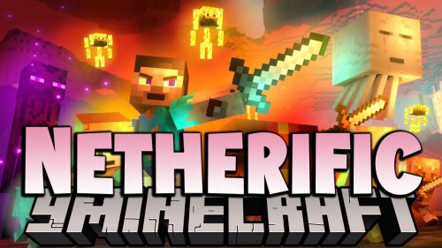 Netherific Mod (1.20.1, 1.19.4) – Nether Expansion, Phantasmic Mod Thumbnail