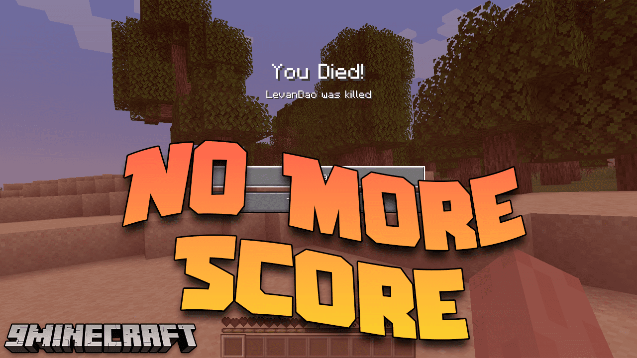 No More Score Mod (1.20.2, 1.19.4) - Unscored Adventures 1