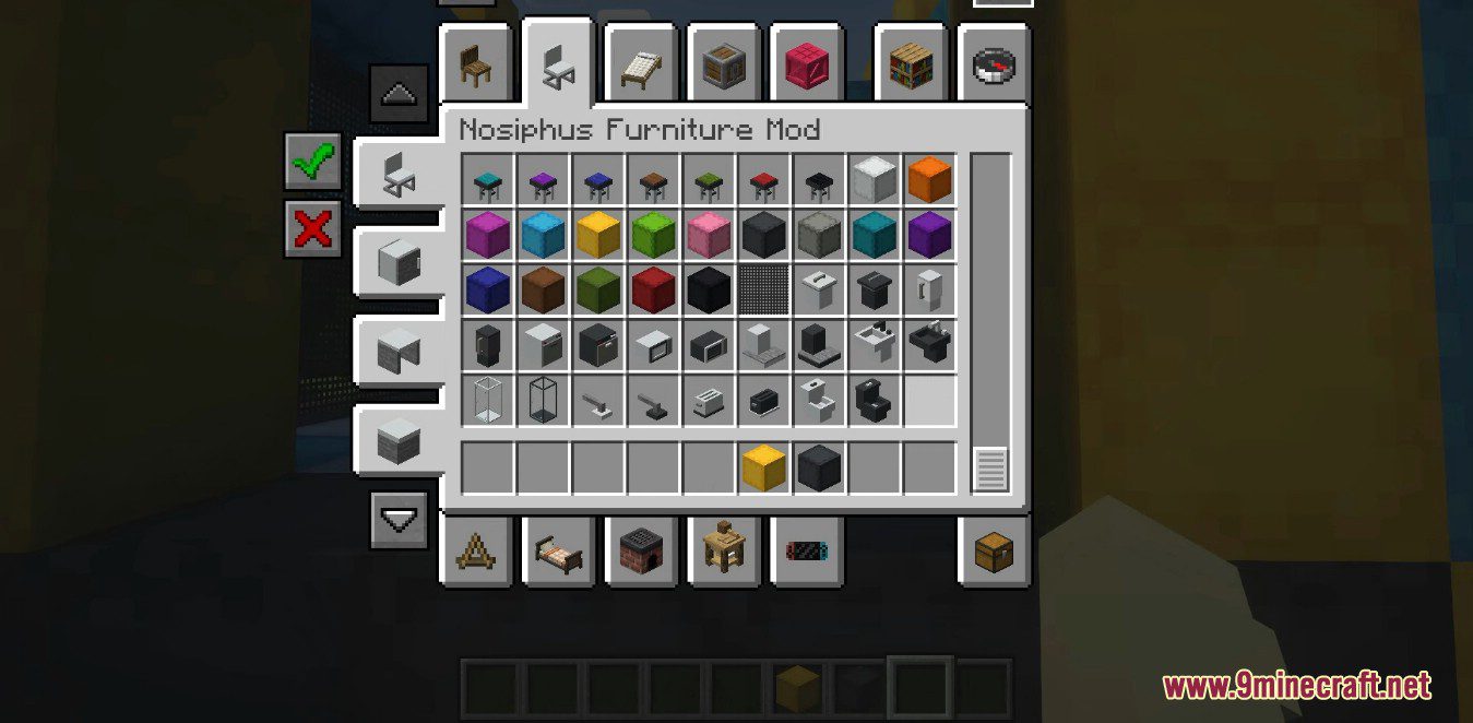 Nosiphus Furniture Mod (1.20.1, 1.19.2) - Re-Add Missing for MrCrayfish’s Furniture 7