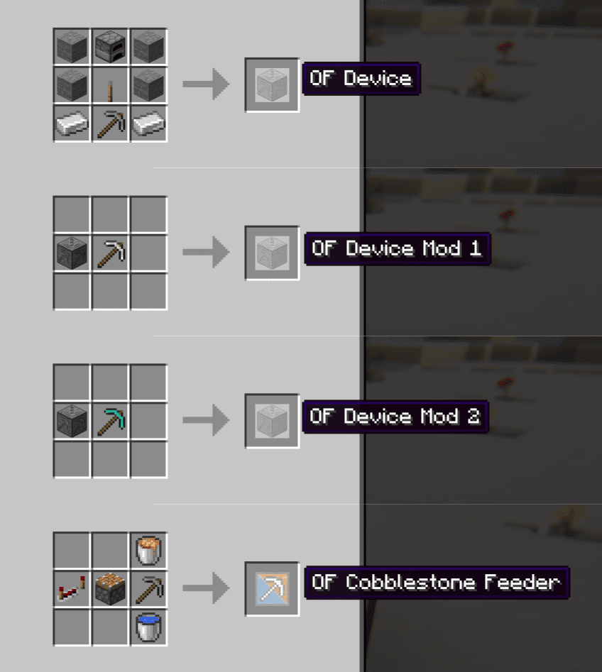 O.F.Device Mod (1.21.1, 1.20.1) - Ore Farming Device 2