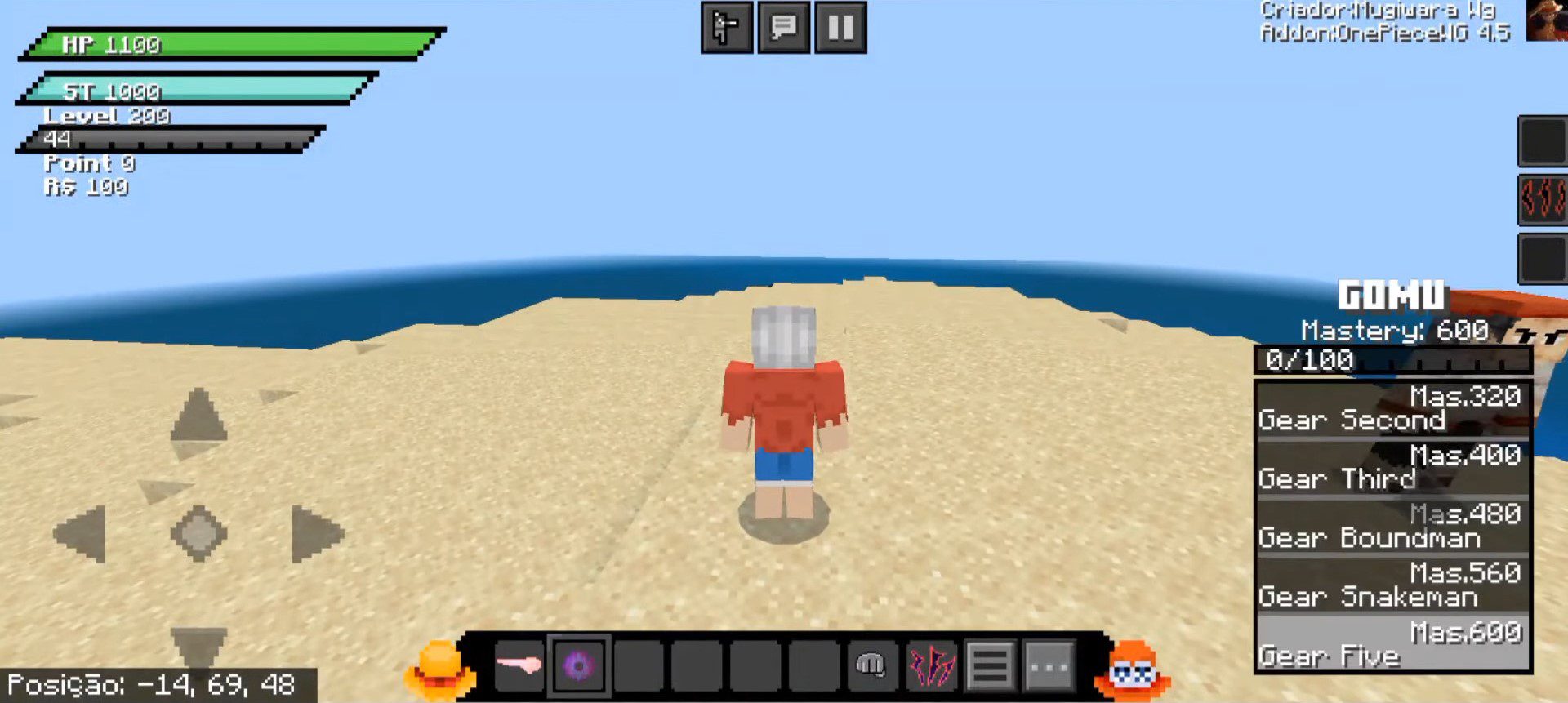 One Piece WG Addon (1.20) - MCPE/Bedrock Bloxfruit Mod 9