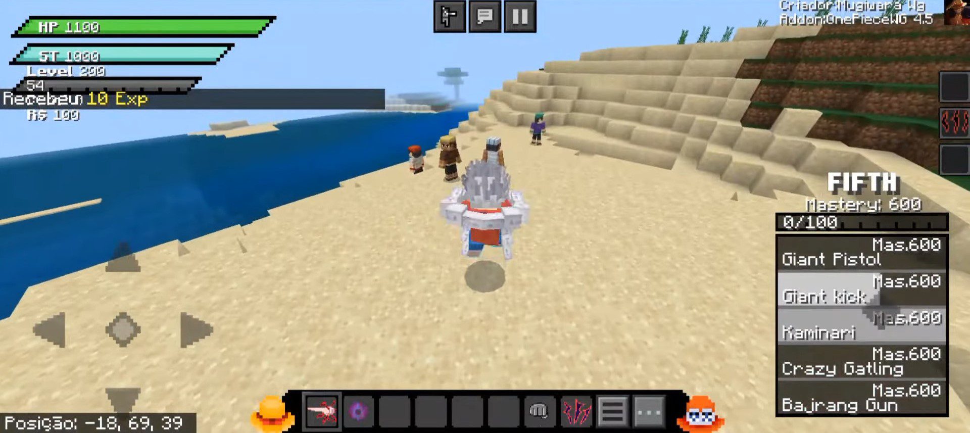 One Piece WG Addon (1.20) - MCPE/Bedrock Bloxfruit Mod 10