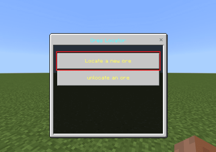 Ores Locator Addon (1.20) - MCPE/Bedrock Script 2