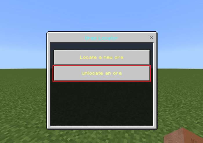 Ores Locator Addon (1.20) - MCPE/Bedrock Script 5