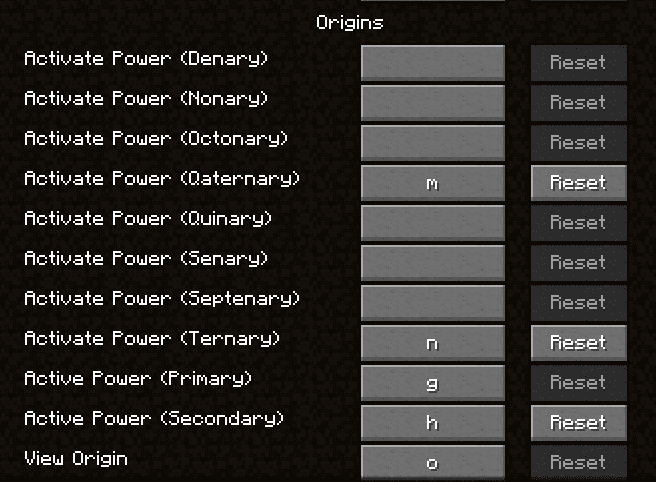 Origins Extra Keybinds Mod (1.20.6, 1.20.1) - Bind Up to 10 Powers to One Origin 2