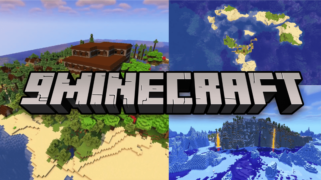 5 Best Survival Island Spawn Seeds For Minecraft (1.20.4, 1.19.4) - Java/Bedrock Edition 1