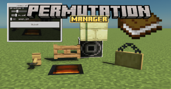 Permutation Manager Addon (1.20) - MCPE/Bedrock Script 1