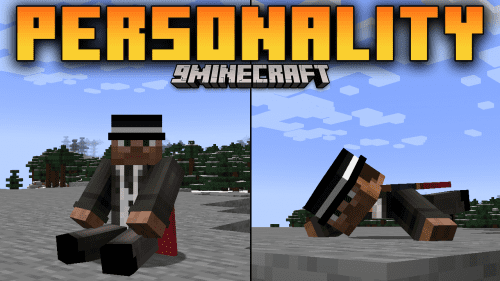 Personality Mod (1.19.2, 1.18.2) – Players Now Can Sit And Crawl Thumbnail
