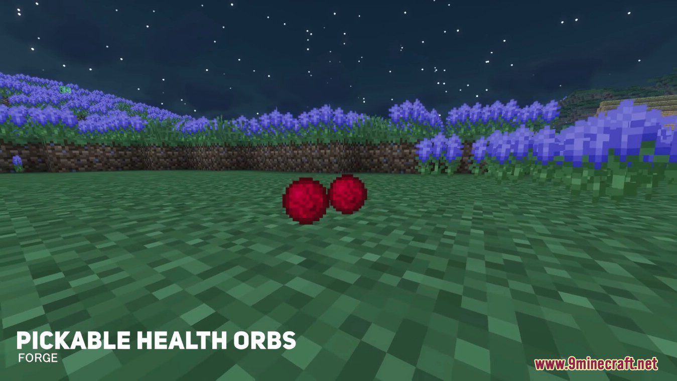 Pickable Health Orbs Mod (1.20.1, 1.19.2) - RPG Styled Configurable Pickups 7