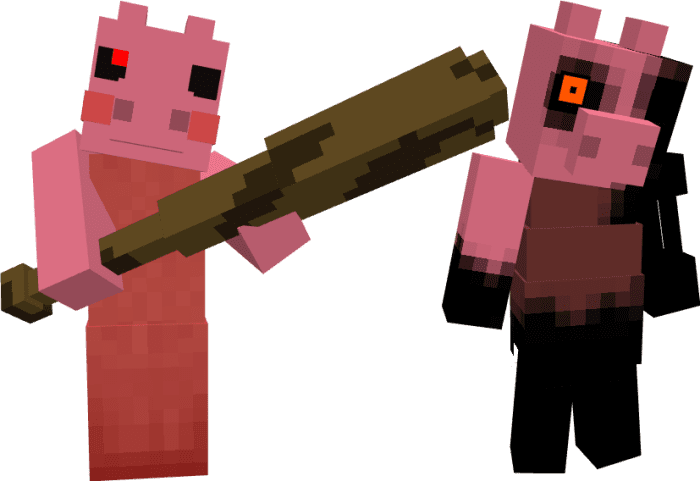 Piggy Addon (1.20) - MCPE/Bedrock Mod 2